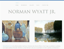 Tablet Screenshot of normanwyattjr.com